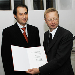 WÜRDIGUNGSPREIS für grenzüberschreitende Kulturarbeit 2005